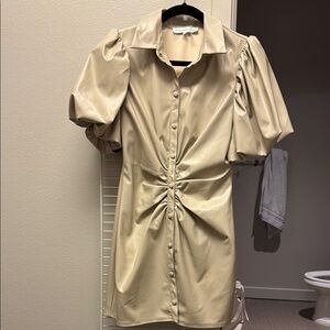 Endless rose Leather dress